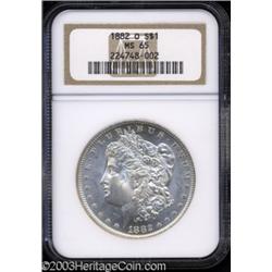 1882-O $1 MS65 NGC.