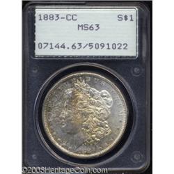 1883-CC $1 MS63 PCGS.