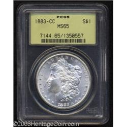 1883-CC $1 MS65 PCGS.