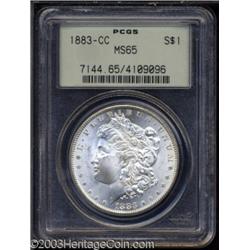 1883-CC $1 MS65 PCGS.