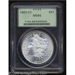 1883-CC $1 MS66 PCGS.