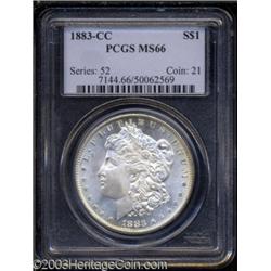 1883-CC $1 MS66 PCGS.