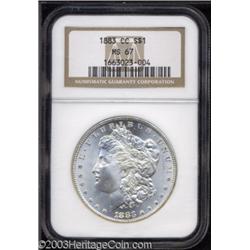 1883-CC $1 MS67 NGC.