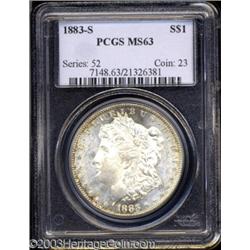 1883-S $1 MS63 PCGS.