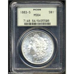 1883-S $1 MS64 PCGS.
