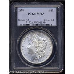 1884 $1 MS65 PCGS.