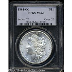 1884-CC $1 MS66 PCGS.