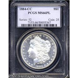1884-CC $1 MS66 Prooflike PCGS.