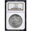 Image 1 : 1884-S $1 AU58 NGC.