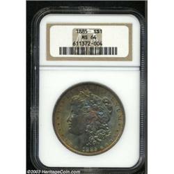 1885 $1 MS64 NGC.