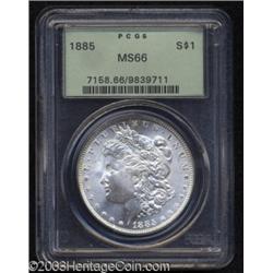 1885 $1 MS66 PCGS.