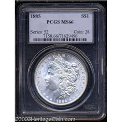 1885 $1 MS66 PCGS.