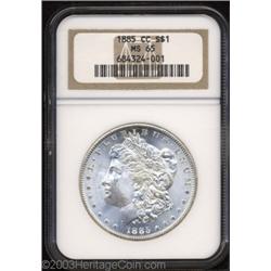 1885-CC $1 MS65 NGC.