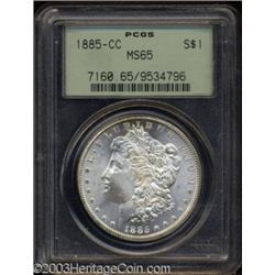 1885-CC $1 MS65 PCGS.