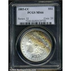1885-CC $1 MS66 PCGS.