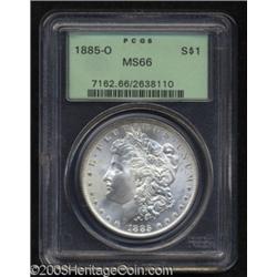 1885-O $1 MS66 PCGS.