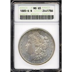 1885-S $1 MS65 ANACS.