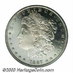 1887-O $1 MS65 Deep Mirror Prooflike PCGS.