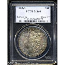 1887-S $1 MS66 PCGS.