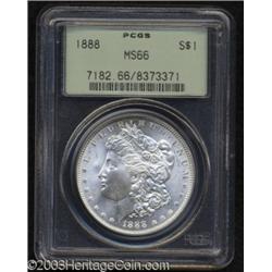 1888 $1 MS66 PCGS.
