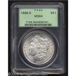 1888-S $1 MS64 PCGS.