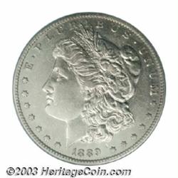 1889-CC $1 AU50 PCGS.