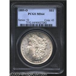 1889-O $1 MS64 NGC.