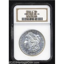 1889-S $1 MS64 NGC.
