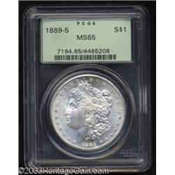 1889-S $1 MS65 PCGS.