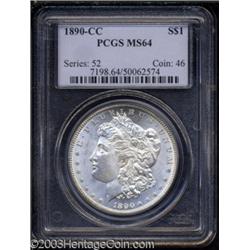 1890-CC $1 MS64 PCGS.