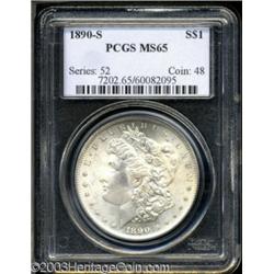 1890-S $1 MS65 PCGS.