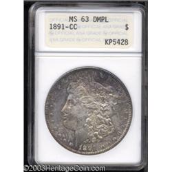 1891-CC $1 MS63 Deep Mirror Prooflike ANACS.