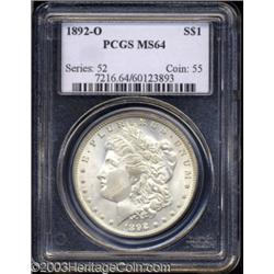 1892-O $1 MS64 PCGS.