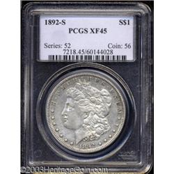 1892-S $1 XF45 PCGS.