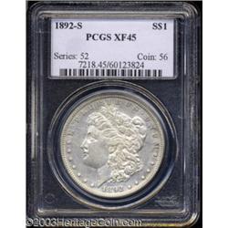 1892-S $1 XF45 PCGS.
