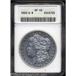 1892-S $1 XF45 ANACS.