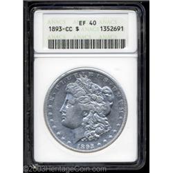 1893-CC $1 XF40 ANACS.