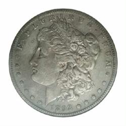 1893-S $1--Cleaned, Retoned--ANACS. XF Details, Net VF20.