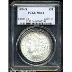 1894-S $1 MS64 PCGS.