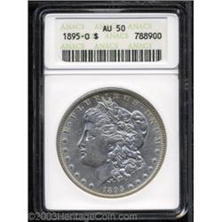 1895-O $1 AU50 ANACS.