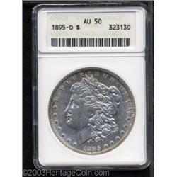 1895-O $1 AU50 ANACS.