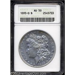 1895-O $1 AU50 ANACS.
