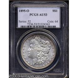 1895-O $1 AU53 PCGS.