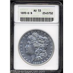 1895-O $1 AU53 ANACS.