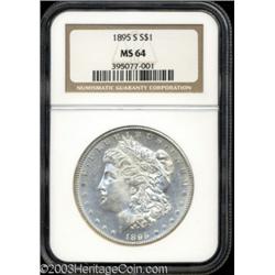 1895-S $1 MS64 NGC.