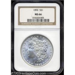 1896 $1 MS66 NGC.