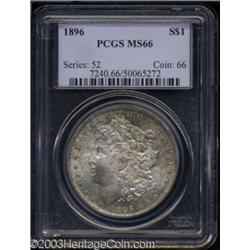 1896 $1 MS66 PCGS.