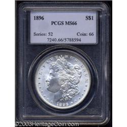 1896 $1 MS66 PCGS.