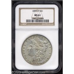 1896-O $1 MS61 NGC.
