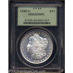 1898-O $1 MS65 Deep Mirror Prooflike PCGS.